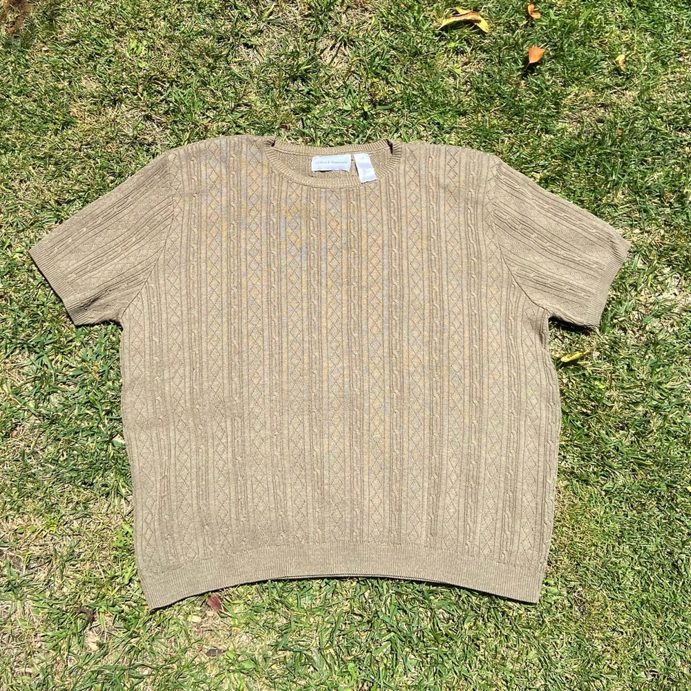 Alfred Dunner vintage green sweater